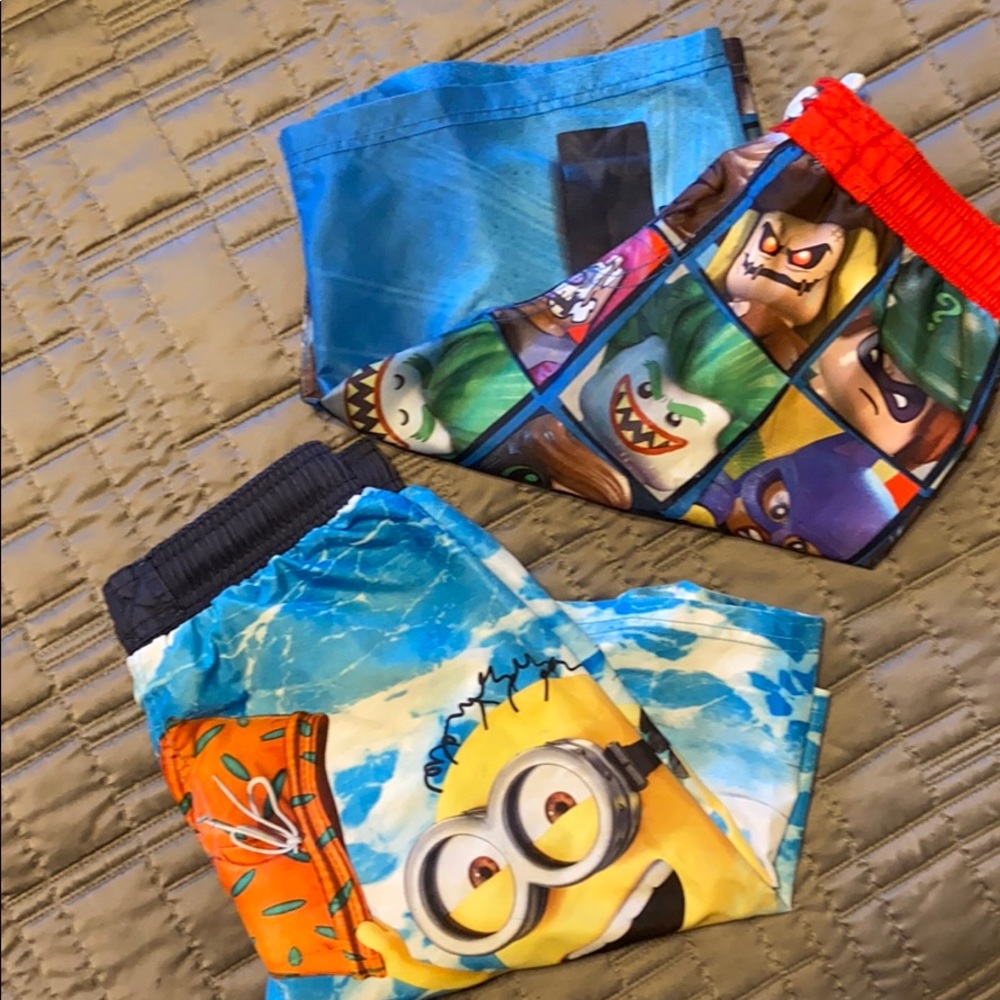 Boys size 10/12 swim shorts.